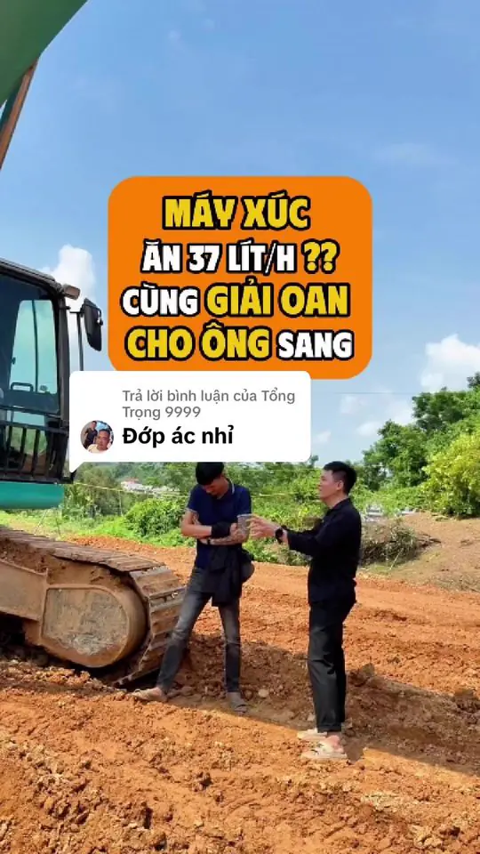 Ảnh bìa video: anh thợ lái máy mười năm nói về mức tiêu hao dầu thật