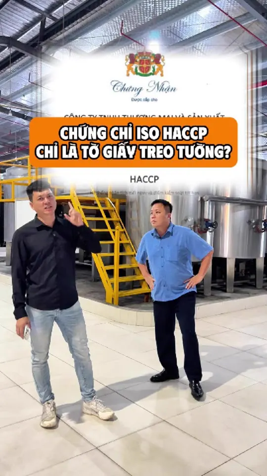 Ảnh bìa video: Chứng chỉ ISO, HACCP có phải chỉ là tờ giấy treo tường